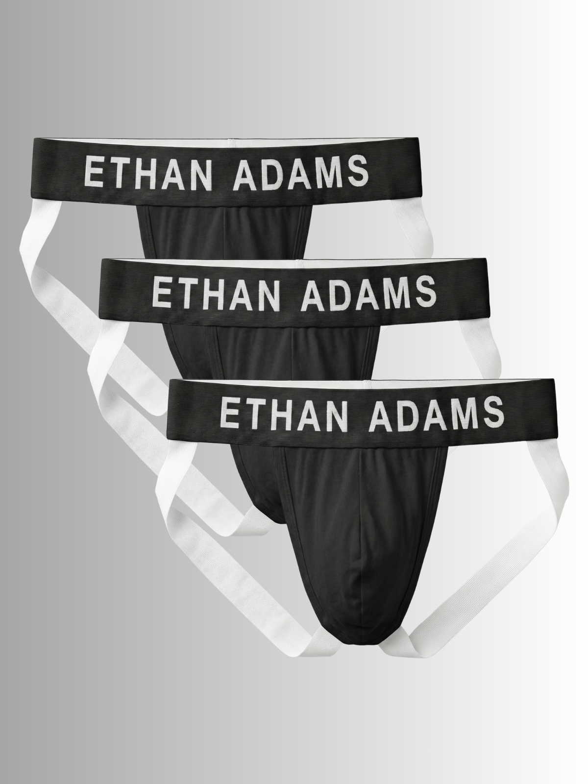 Essential Cotton Jockstrap - Onyx