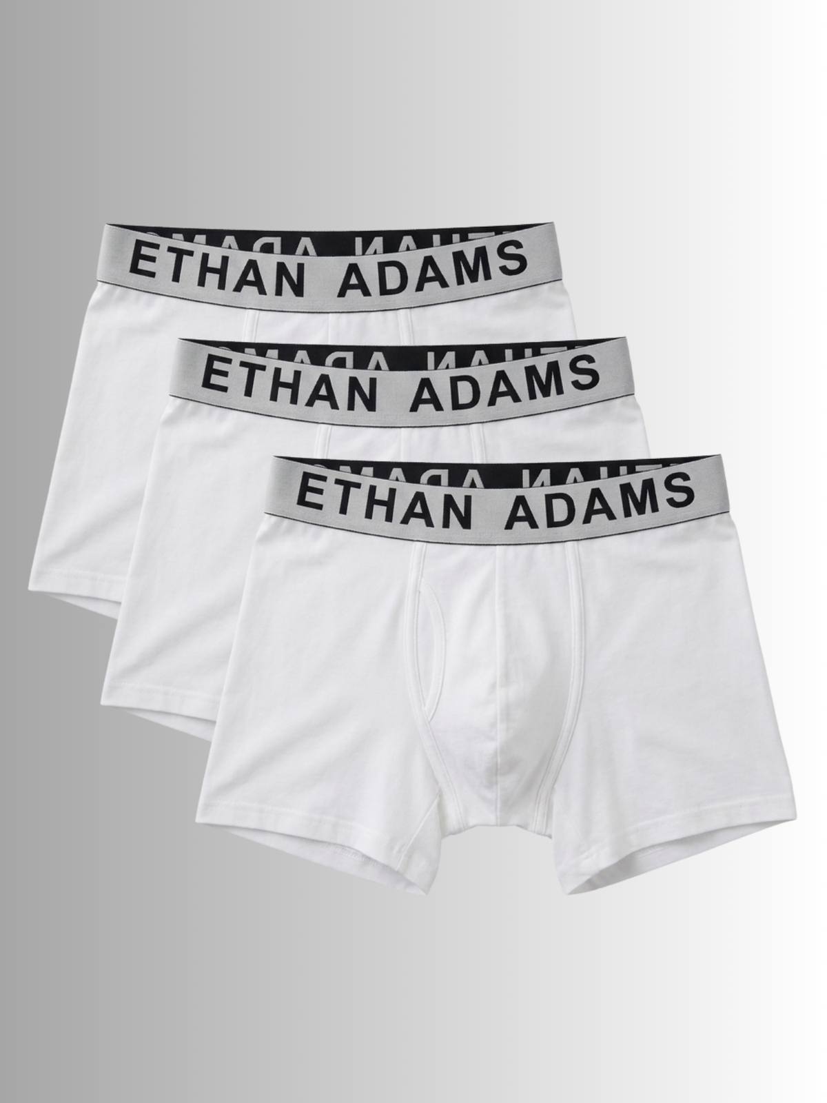 Essential Cotton Boxer Brief 5" - Pure White