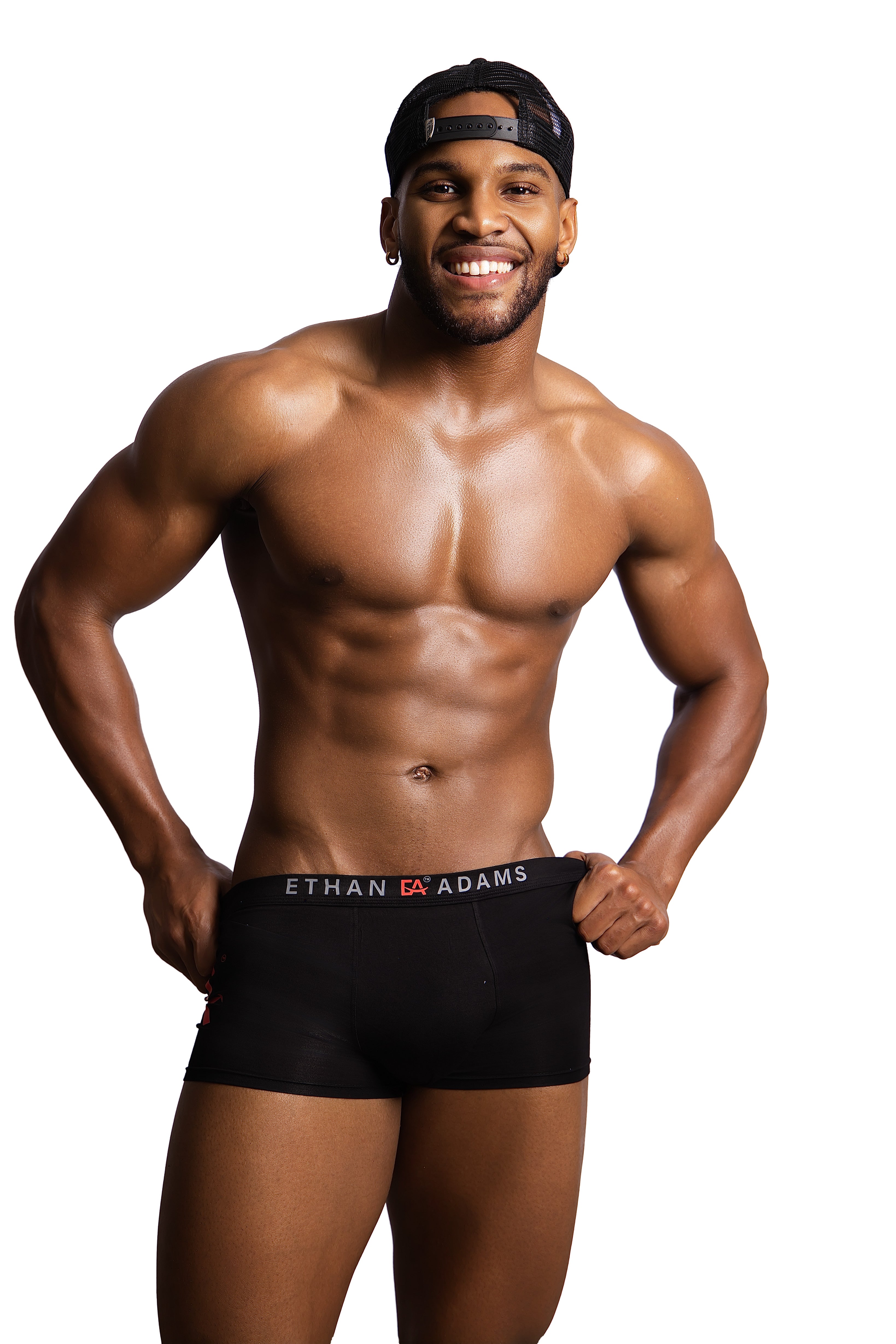Black Boxer Brief - 4Pcs (Premium)