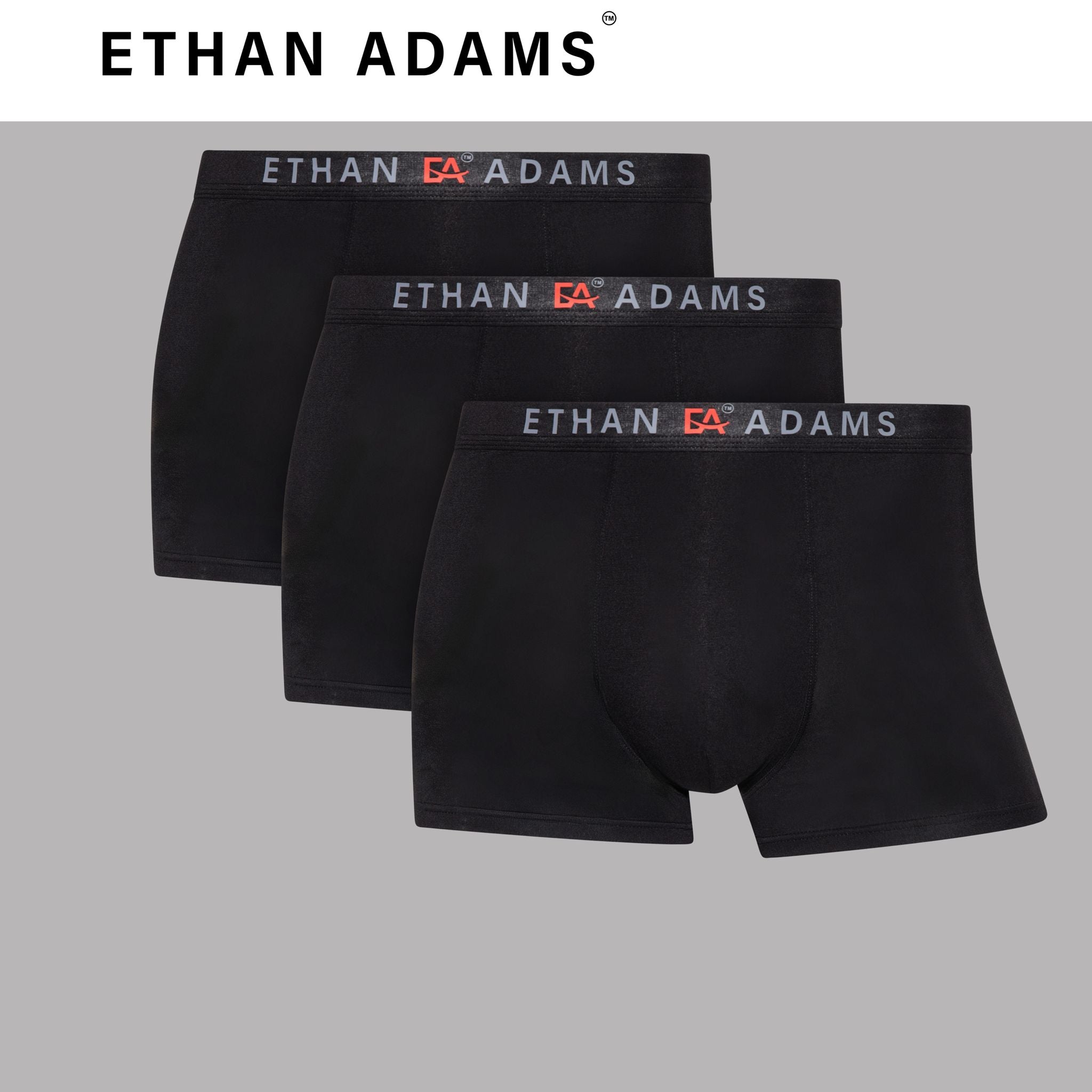 Black Boxer Brief - 4Pcs (Premium)