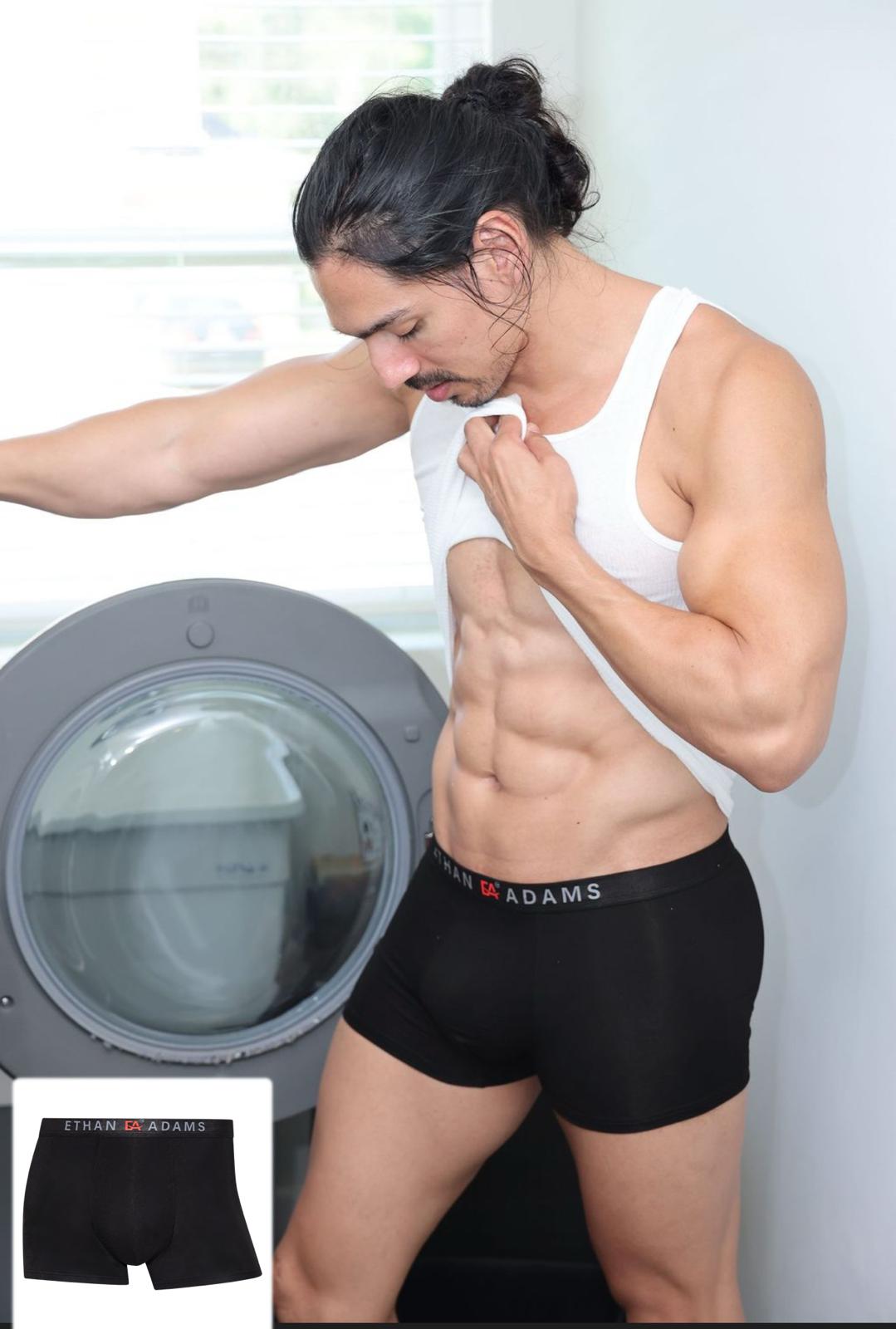 Black Boxer Brief - 4Pcs (Premium)